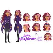 Mi Proyecto del curso: Creación de personajes manga. Traditional illustration, Character Design, Comic, and Manga project by Cindy Amairani Nandez CostaRica - 02.03.2022
