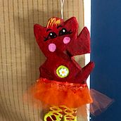 Paper Mache Character. Arts, and Crafts project by Anita - 01.26.2022