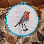 Mi Proyecto del curso: Pintar con hilo: técnicas de ilustración textil. Traditional illustration, Embroider, and Textile Design project by afoc2880 - 01.26.2022