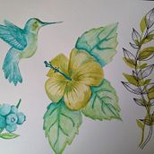My project in Personal Brand Creation Based on Your Patterns course. Traditional illustration, Br, ing, Identit, Graphic Design, Pattern Design, Fashion Design, and Botanical Illustration project by Sandra Marcela Bustos Espinosa - 01.23.2022