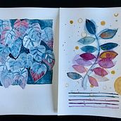My project in Artistic Floral Watercolor: Connect with Nature course. Projekt z dziedziny Trad, c, jna ilustracja,  Malarstwo, Malowanie akwarelą, R i sunek botaniczn użytkownika Olga Lev - 27.01.2022