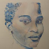 My project in Artistic Portrait with Watercolors course. Un progetto di Belle arti, Pittura, Pittura ad acquerello e Disegno di ritratti di jaustengurl - 26.01.2022