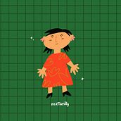 Mi Proyecto del curso: Ilustración y creación de GIF en Procreate. Un progetto di Illustrazione tradizionale, Character design, Animazione di personaggi, Animazione 2D, Illustrazione digitale, Disegno digitale e Illustrazione animata di Vicky Nieto - 25.01.2022