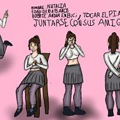 Mi Proyecto del curso: Creación de personajes manga. Un projet de Illustration traditionnelle, Conception de personnages, Bande dessinée , et Manga de eagt1 - 27.01.2022