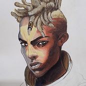 Ekko made with colored pencils.. Ilustração tradicional projeto de Rafael Adauto - 27.01.2022