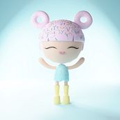 My project in Kawaii Character Creation in 3D with Blender  course. Un progetto di Illustrazione tradizionale, Character design, Illustrazione digitale, Modellazione 3D e Manga di filip_anton - 27.01.2022
