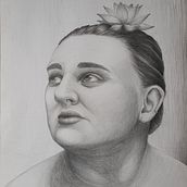 Graphite pencil portrait. Un proyecto de Ilustración tradicional, Dibujo a lápiz, Dibujo, Creatividad, Dibujo de Retrato, Dibujo realista y Dibujo artístico de katun1 - 27.01.2022