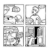La rentrée de la dirlo. Comic, and Sketchbook project by Cécile Mechelynck - 01.27.2022