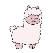 My little lama. Een project van Traditionele illustratie van nurtopalli - 27.01.2022