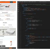 Landing Page Html/CSS/JS Fibramax. Un proyecto de Desarrollo Web, HTML, CSS y JavaScript de Ruben Guerrero Muñoz - 22.01.2022