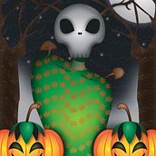 Halloween 2020. Projekt z dziedziny Trad, c, jna ilustracja i Projektowanie postaci użytkownika Jatziry Abigail - 27.01.2022