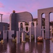 Oasis. 3D Modeling, Stor, telling, Interior Design, Design, and Set Design project by Aneesah K - 04.05.2020