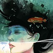 Mi Proyecto del curso: Técnicas de ilustración con acuarela digital. Traditional illustration, Digital Illustration, Watercolor Painting, Portrait Drawing, and Digital Drawing project by Paulina Jara - 01.25.2022