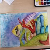Mi Proyecto del curso: Colores en acuarela: descubre tu personalidad cromática. Ilustração tradicional, Artes plásticas, Pintura, Pintura em aquarela, e Teoria da cor projeto de Myrian Rodríguez Jáimez - 27.01.2022