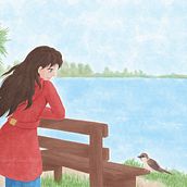 Il mio progetto del corso: Illustrazione ad acquerello di influenza giapponese. Traditional illustration, Drawing, and Watercolor Painting project by Manuela Piva - 01.28.2022