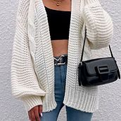 Cardigan a crochet hecho por mi . Design de vestuário, Pattern Design, Costura, Tecido, e Crochê projeto de Eloisa Lara Gonzalez - 28.01.2022