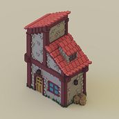 casa rustica projeto .obg. Projekt z dziedziny 3D, Projektowanie gier komputerow i ch użytkownika leandro8475 - 28.01.2022