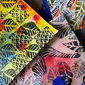 My project in Sketchbooking with Handmade Stamps course. Traditional illustration, Pattern Design, Printing, Sketchbook, and Engraving project by aross182 - 01.28.2022