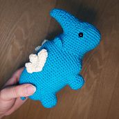 Meu projeto do curso: Design e criação de amigurumis. Un proyecto de Artesanía, Diseño de juguetes, Tejido, DIY, Crochet, Amigurumi y Diseño textil de Rafaela Saito - 28.01.2022