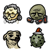 Emoñis. Design e Ilustração tradicional projeto de ivantodojunto - 28.01.2022