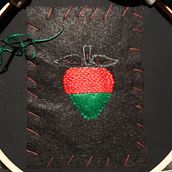 My project in Introduction to Gold Embroidery course. Traditional illustration, and Embroider project by silviafrai - 01.28.2022