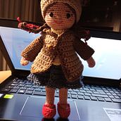 Mi Proyecto del curso: Amigurumi: diseño de ropa, pelo y complementos. Een project van Craft, Speelgoedontwerp, Textiel, Haken, Amigurumi, Textielontwerp,  Muziek y Motion Graphics van magusmar54 - 28.01.2022