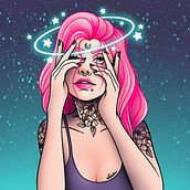 Il mio progetto del corso: Ritratto di personaggi femminili con Procreate. Traditional illustration, Digital Illustration, and Digital Drawing project by Valentina Montanini - 01.28.2022