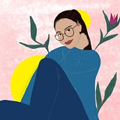 My project in Illustrated Portraits: Adobe Fresco for Beginners course. Un progetto di Illustrazione digitale di karen92_stuff - 25.01.2022