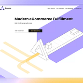 Logistics & Fulfillment Website Design. Un progetto di Illustrazione tradizionale, Motion graphics e UX / UI di rop9 - 29.03.2021