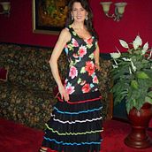 Flamenco Costume. Costume Design project by Diana - 01.28.2022