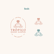 Tropico Branding. Art Direction, Br, ing, Identit, and Graphic Design project by Aneta Hovhannisyan - 01.24.2022