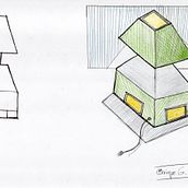 Proyecto Final: Lampara. Projekt z dziedziny Wzornictwo przem, słowe, Projektowanie produktowe, Sketching,  R, sunek, R, sunek realist, czn,  R i sunek atramentem użytkownika enriquegzmnvelarde - 29.01.2022