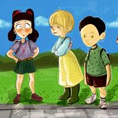 Character Design and illustration. Een project van Traditionele illustratie van Füsun Venceli - 29.01.2022