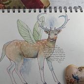 Mein Kursprojekt: Tierillustrationen: Bringe das Tierreich in dein Skizzenbuch. Un progetto di Illustrazione tradizionale, Collage, Sketchbook e Illustrazione naturalistica di Nicole Bertschus - 29.01.2022