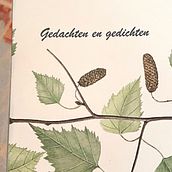 gedichtenbundel  papa. Bookbinding, Accessor, and Design project by Elma van Kruijssen - 01.29.2022