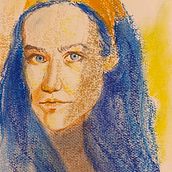 My project in Expressive Portrait Drawing with Soft Pastels course. Traditional illustration, Fine Arts, Drawing, Portrait Drawing, and Artistic Drawing project by like_achild - 01.29.2022