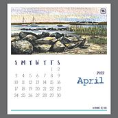 Calendars: Watercolors & Digital Illustrations. Traditional illustration, Watercolor Painting, and Graphic Design project by Arianne - 01.29.2022