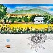 Meu projeto do curso: Caderno de viagem em aquarela. Traditional illustration, Watercolor Painting, Architectural Illustration, and Sketchbook project by liliangar6 - 01.29.2022