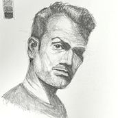 My project in Artistic Portrait Drawing: Capture Authentic Expressions course. Traditional illustration, Fine Arts, Sketching, Pencil Drawing, Drawing, Portrait Drawing, Realistic Drawing, Artistic Drawing, and Figure Drawing project by robyn2022 - 12.31.2021
