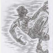 Mi Proyecto del curso: Ilustración para cómics: anatomía de un superhéroe . Un progetto di Illustrazione tradizionale, Character design, Fumetto, Disegno a matita e Disegno anatomico di daniel8891622 - 30.01.2022