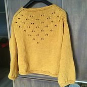 Mi Proyecto del curso: Introducción al punto con agujas circulares Ein Projekt aus dem Bereich Erweiterungsentwicklung, Weben, Stricken und Textildesign von Nora Kratochvil - 30.01.2022