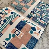 My project in Sketchbooking with Handmade Stamps course. Traditional illustration, Pattern Design, Printing, Sketchbook, and Engraving project by Gunnhildur Ólafsdóttir - 01.27.2022