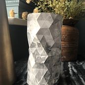 Geometric handmade vase . Arts, and Crafts project by j_tomlin - 01.30.2022