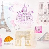 Disegno ad acquerello. Pintura em aquarela projeto de gianna78k - 30.01.2022