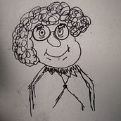 Mi Proyecto del curso: Introducción a la creación de personajes estilo cartoon. Projekt z dziedziny Trad, c, jna ilustracja, Projektowanie postaci,  R i sunek użytkownika Maria Cabal - 30.01.2022