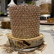Świecznik rose gold. Un progetto di Interior Design e Design di Róża Bąkowska - 30.01.2022