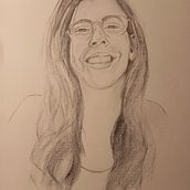 Laura. Traditional illustration, Fine Arts, Sketching, Pencil Drawing, Drawing, Portrait Drawing, Realistic Drawing, Artistic Drawing, and Figure Drawing project by mjggmenorca2016 - 01.30.2022