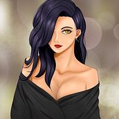 Il mio progetto del corso: Ritratto di personaggi femminili con Procreate. Traditional illustration, Digital Illustration, and Digital Drawing project by Stefania Masi - 01.30.2022