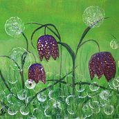 Pradera. Acr, and lic Painting project by Maria Ester Gonzalez Losada - 01.31.2022
