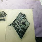 Space tattoo. Un progetto di Design di tatuaggi di Jan van Hoffen - 30.01.2022